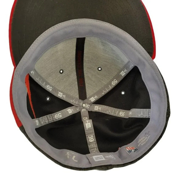New Era NFL Tampa Bay Buccaneers NFL Hat Exclusively‎ for players Size 7.5 - Picture 9 of 10